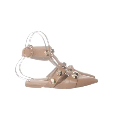 Sandalen (Beige, Goud) van ASOS Design Imitatieleer