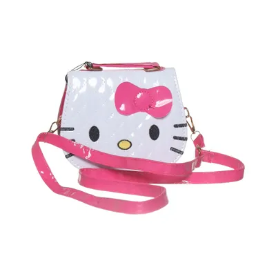 Shoulder-bag (White, Pink) from Hello Kitty
