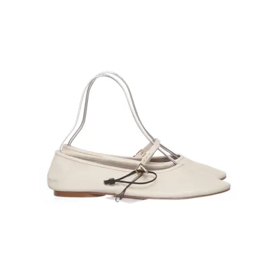 Ballerina's (Beige) van Zara Leer