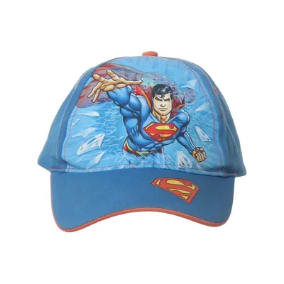 Honkbalpet (Blauw, Rood, Geel) van Superman