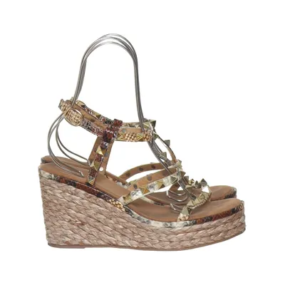 Chaussure compensées (Marron, Multicolore) de Alma en Pena
