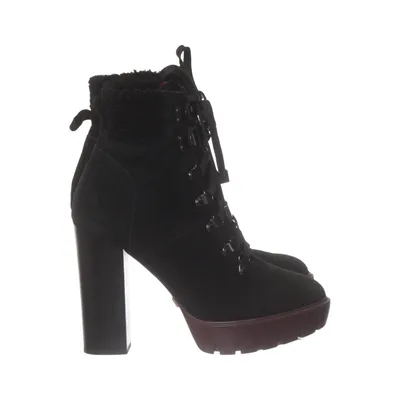 Heeled boots (Black) from Texto Leather