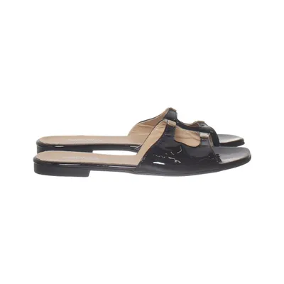 Flip-flops (Black) from Shoe Biz Copenhagen Leather