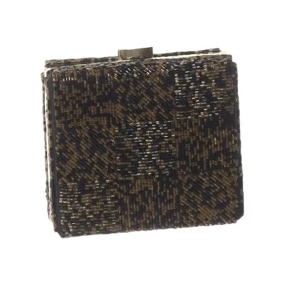 Clutchtaske (Sort, Guld) fra Gina Tricot