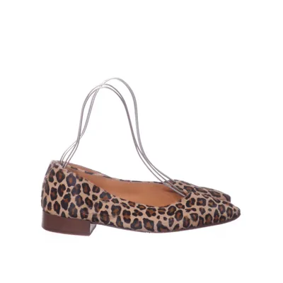 Ballet flats (Beige, Multicolored) from Souliers Sézane Fur