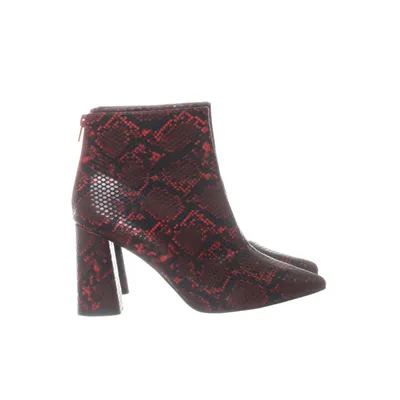Laarzen met hak (Rood, Zwart) van Boohoo