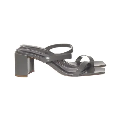 Mules (Gray) from By Far Leather