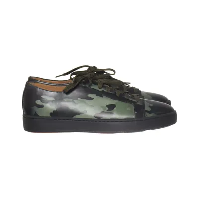 Sneakers (Groen, Meerkleurig) van Santoni Polyurethaan