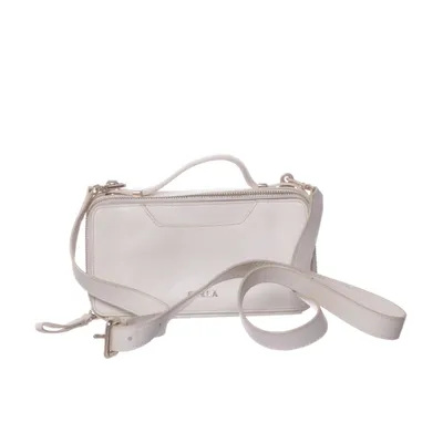 Axelremsväska (Vit) från Furla Skinn