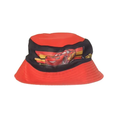 Bucket hat (Rood, Zwart) van Disney Pixar Elastaan, Polyamide