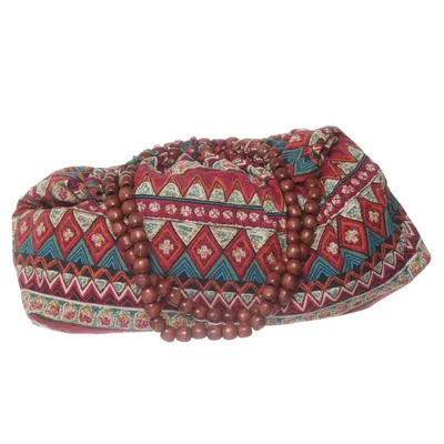 Handväska (Röd, Flerfärgad)