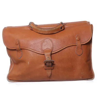 Portfölj (Brun) Skinn