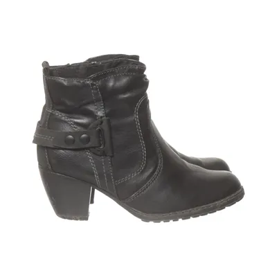 Heeled boots (Black) from Comfy Step