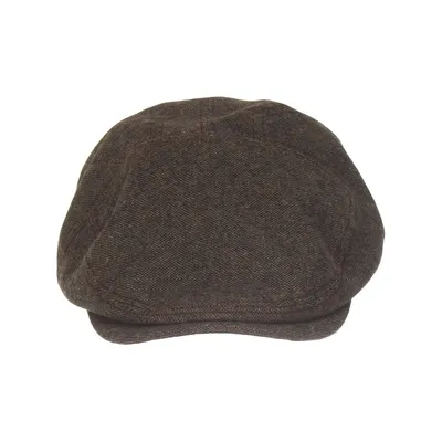 Flat cap (Brown) from Engelsons Polyester, Wool