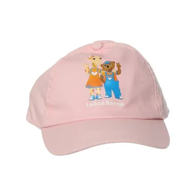 Honkbalpet (Roze, Meerkleurig) van Lollo & Bernie Katoen