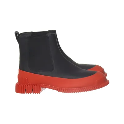Bottines Chelsea (Noir, Rouge) de Camper Cuir