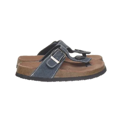 Sandales (Bleu) de Bio Rock Coton, Cuir