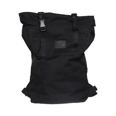 Backpack (Black) from Doughnut Leather, Polyamide