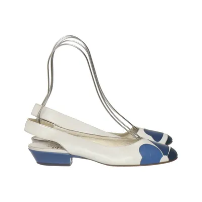 Ballet flats (White, Blue, Multicolored) from Bruno Magli Leather