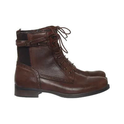 Schnürstiefel (Braun) von Pat Calvin Leder