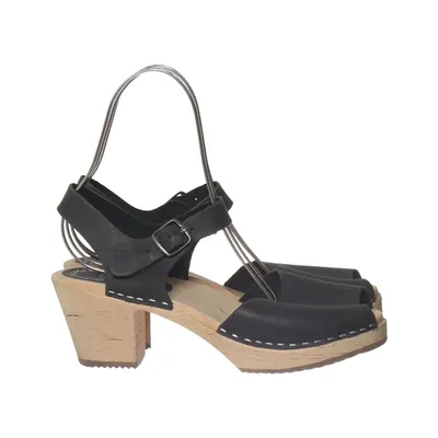 Clogs (Black) from Stockholm Clogs Leather