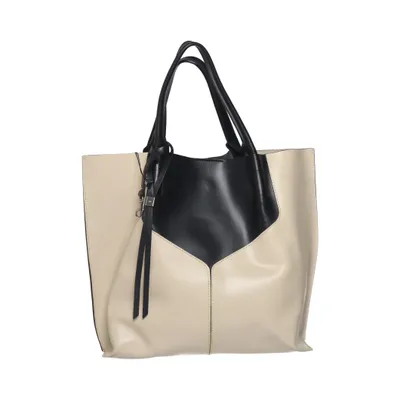 Handtas (Beige, Zwart) van Gianni Chiarini Leer
