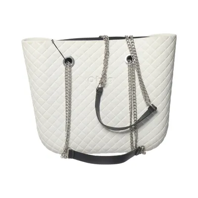 Sac à main (Blanc) de O Bag Coton, Polyester