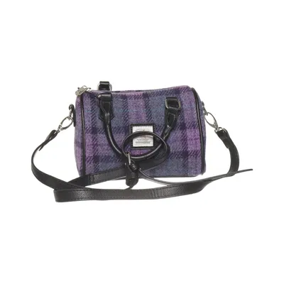 Umhängetasche (Lila, Schwarz) von Glen Appin of Scotland Wolle
