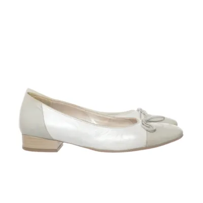 Ballet flats (White, Green) from Luftpolster