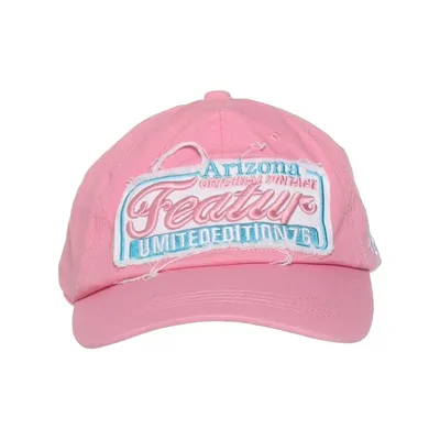 Baseballkasket (Pink) fra Arizona Polyester