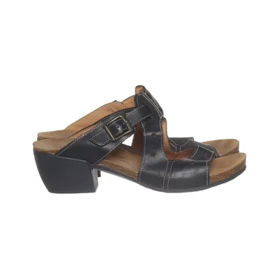 Sandals (Black) from Footsoul Leather