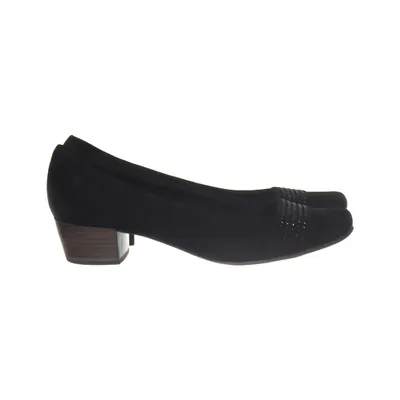 High heels (Black) from Marco Tozzi Leather