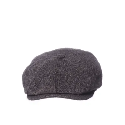 Flat cap (Grå) från Stetson Akryl, Bomull, Polyamid, Ull