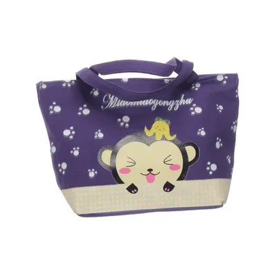 Handbag (Purple, Multicolored)
