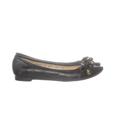 Ballerina's (Zwart) van Emporio Armani Leer