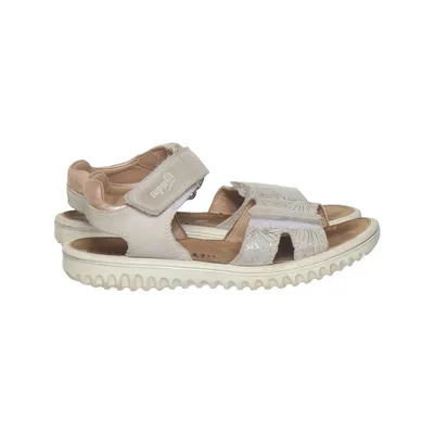 Sandals (Beige, Silver) from Superfit Leather