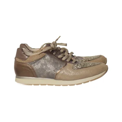 Trainingsschuhe (Beige, Gold, Mehrfarbig) von Cypres Leder