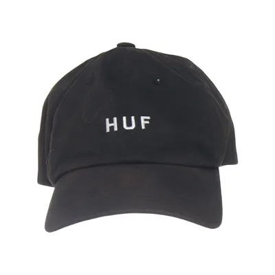 Honkbalpet (Zwart) van HUF Katoen, Polyester