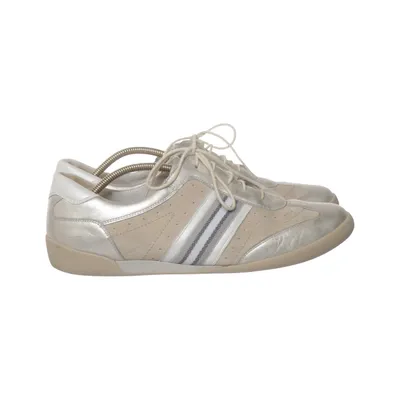 Sneakers (Beige, Silver) from Waldläufer Leather