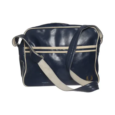 Shoulder-bag (Blue, White) from Fred Perry