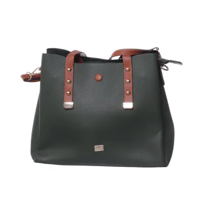 Handbag (Green, Brown, Gold) from Rodier Paris