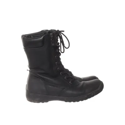 Bottes à lacets (Noir) de Linear