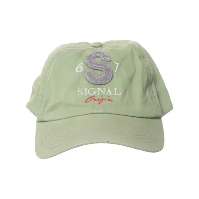 Casquette de baseball (Vert) de Signal Coton