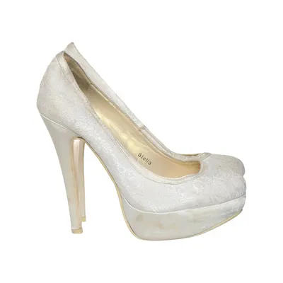 Pumps (Vit) från Sugarfree Shoes