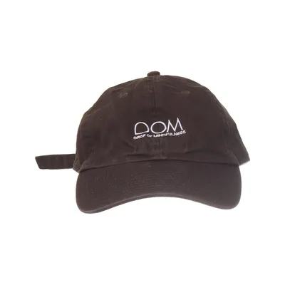 Baseball cap (Brown) from Drop of Mindfulness Cotton