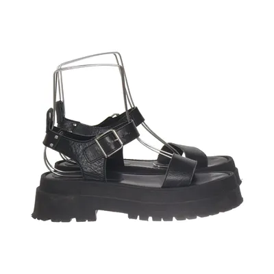 Sandals (Black) from Sacha Polyurethane