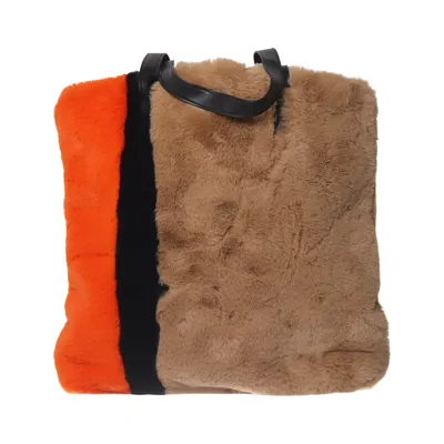 Håndtaske (Beige, Sort, Orange) fra InWear