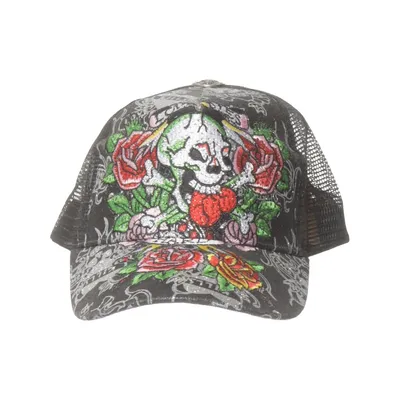 Truckerkeps (Svart, Flerfärgad) från Doned Hardy Bomull, Polyamid