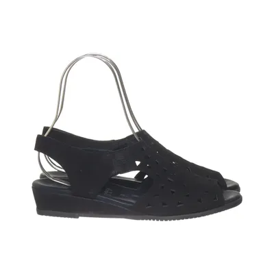 Chaussure compensées (Noir) de Remonte Cuir