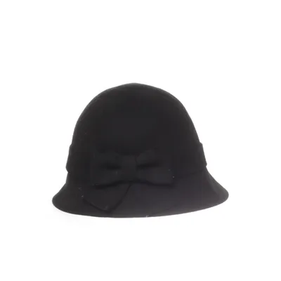 Gloche hat (Sort) fra Made in italy Uld